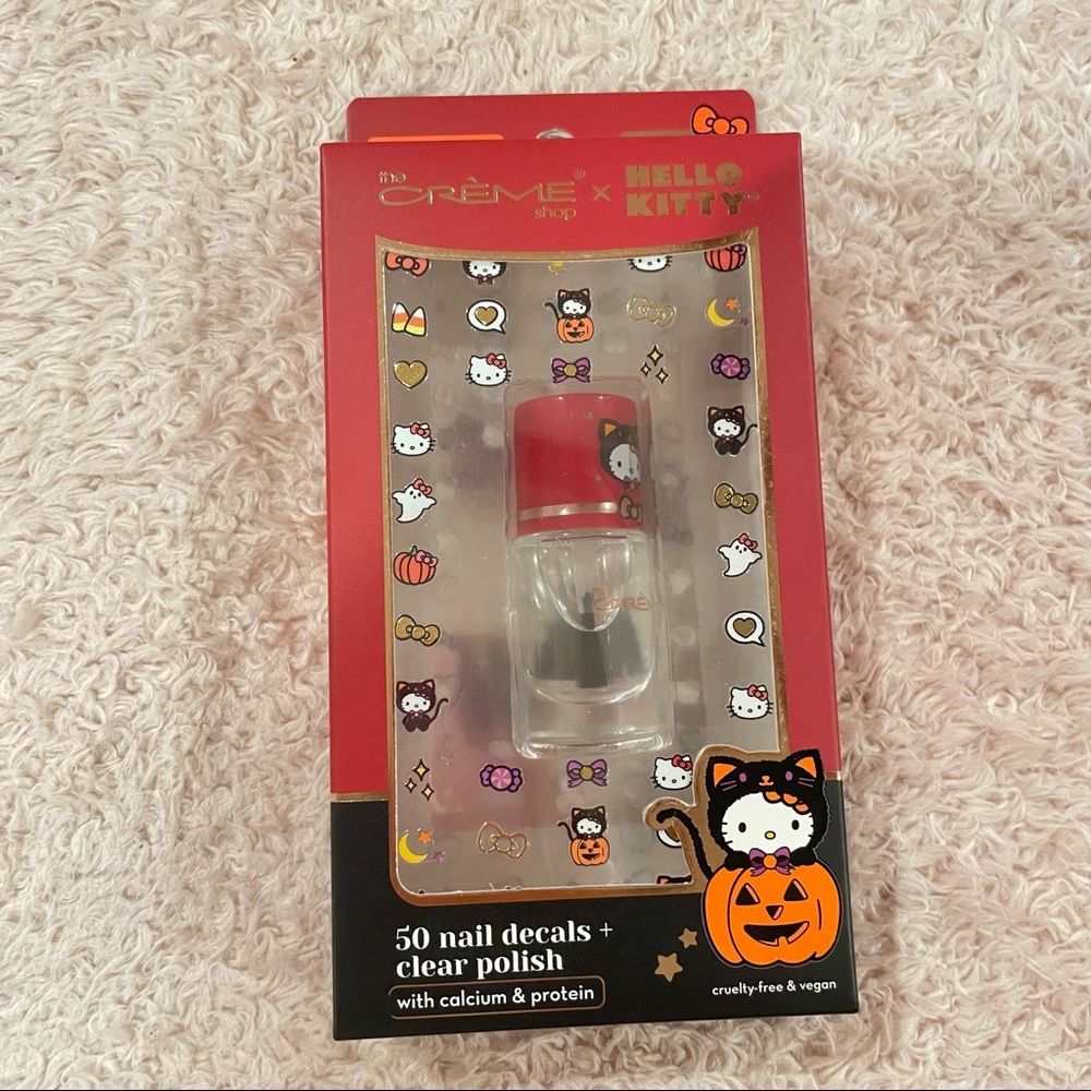 Creme Shop x Hello Kitty Halloween Clear Polish